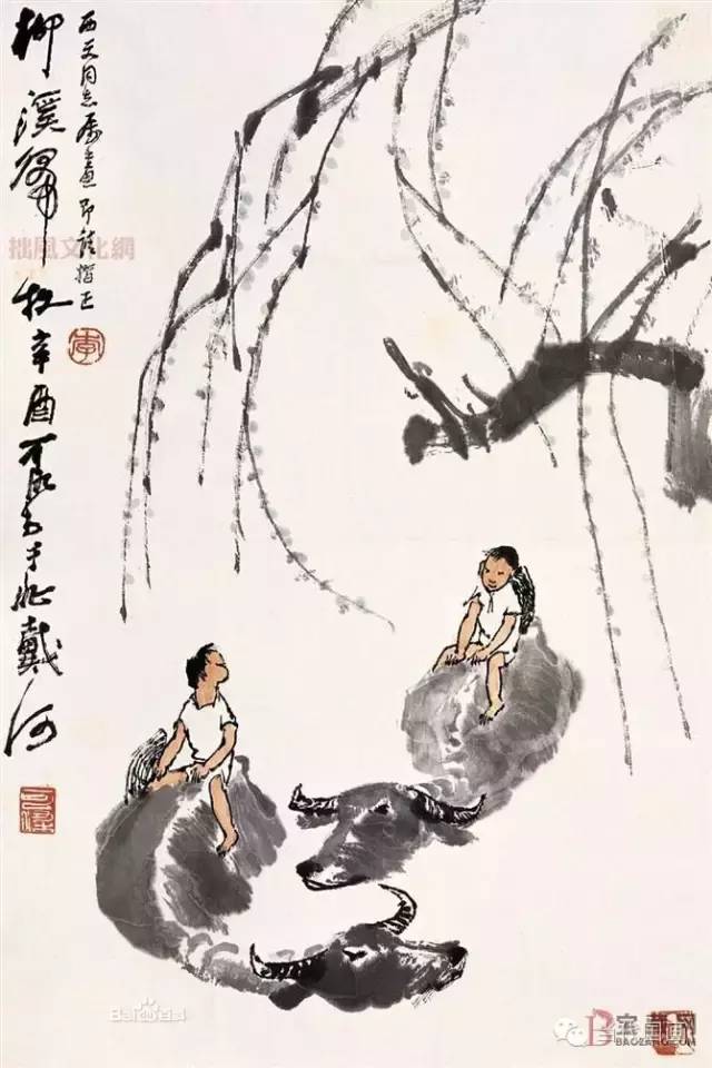 李可染一生創(chuàng)作作品1000件，市場拍了8000件，90%是假的